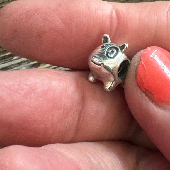 Retired Pandora "Doggie" Sterling Silver Dog Charm - Picture 12 of 12